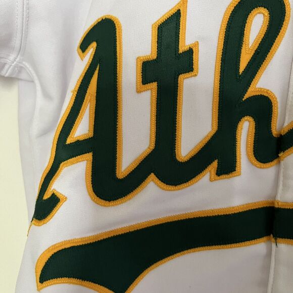 Oakland A’s Jersey For Framing Only -no Back Vintage 90s-Athletics MLB Russell - Picture 5 of 5